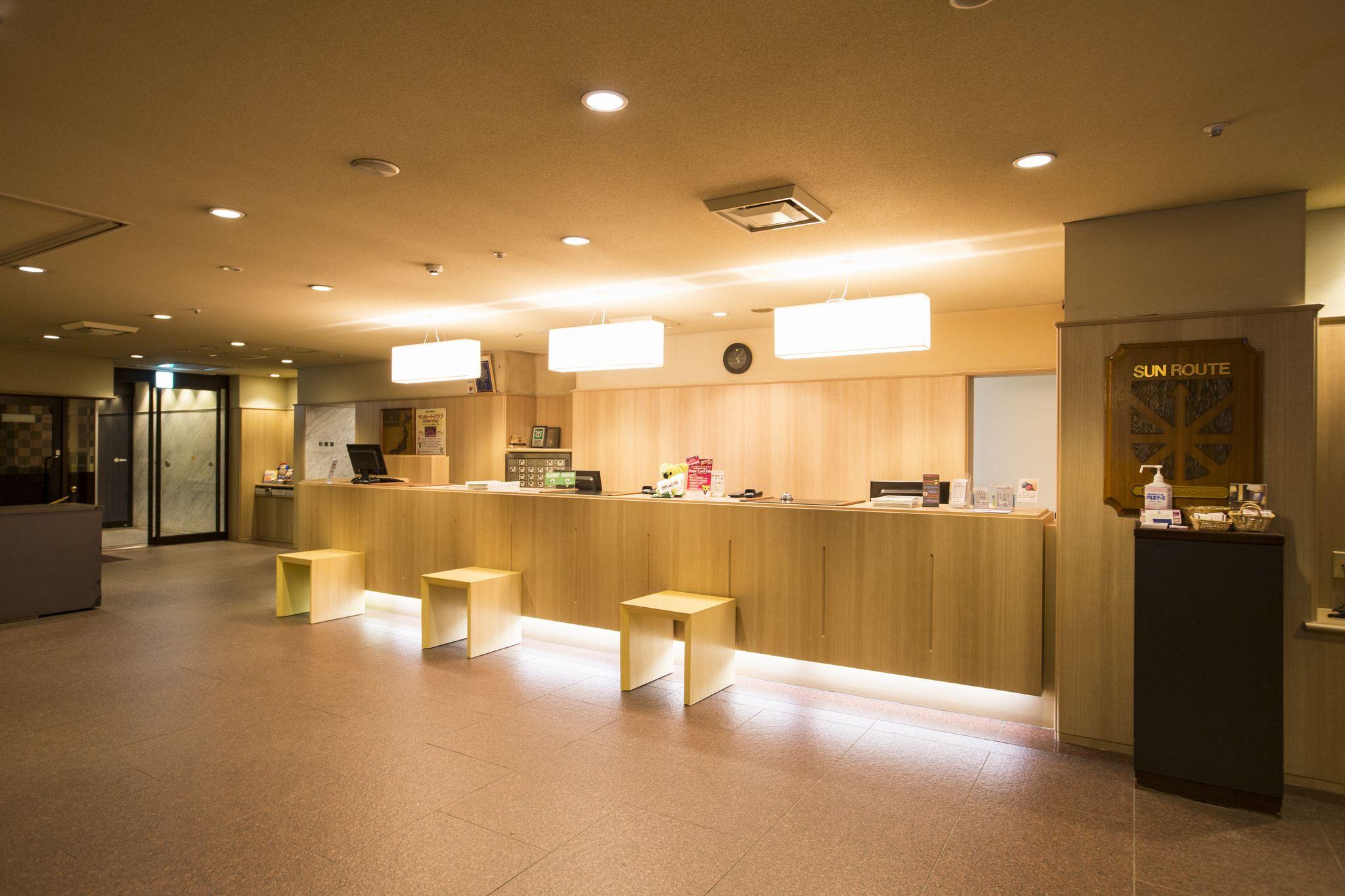 Hotel Sunroute New Sapporo Esterno foto