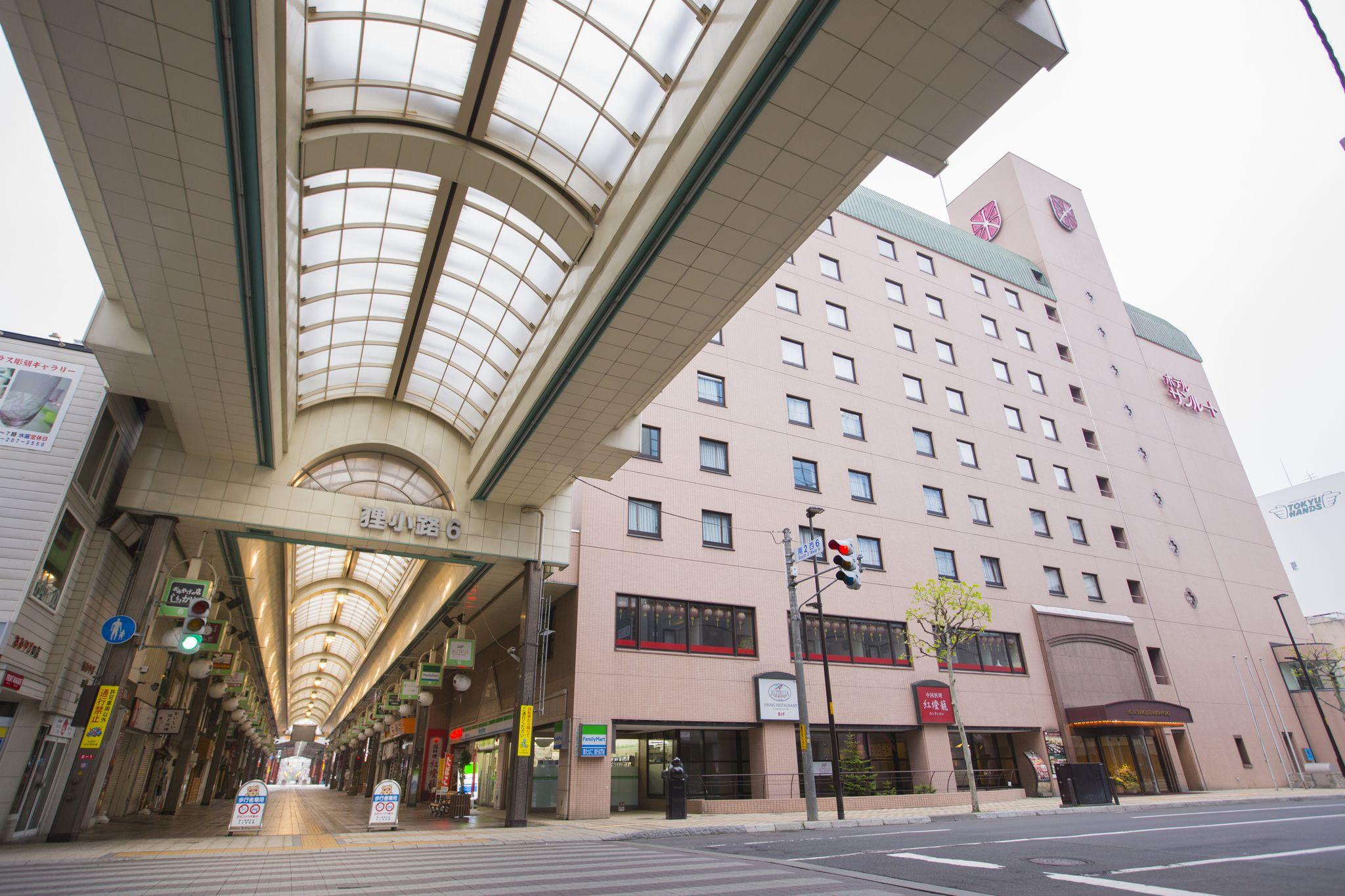 Hotel Sunroute New Sapporo Esterno foto